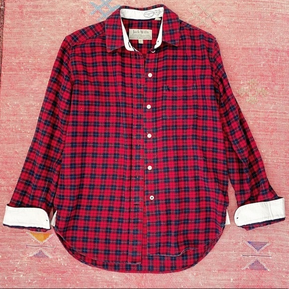 preppy jack wills flannel - Picture 1 of 4